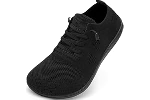 VXGGVX Barefoot Shoes Women Wide Slip-On Barefoot Running Tennis Walking Sneakers Minimalist Breathable Shoes Zero Drop Sole for Workout Gym Travel