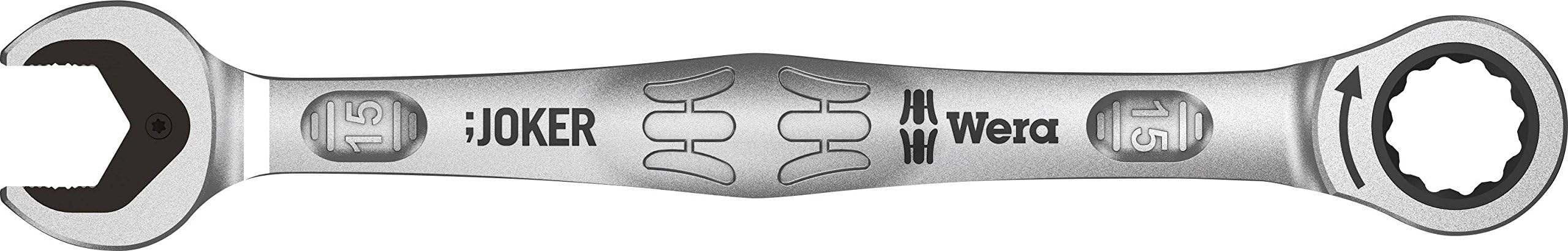 Wera Joker Combination Ratchet Spanner, 15 mm, 05073275001