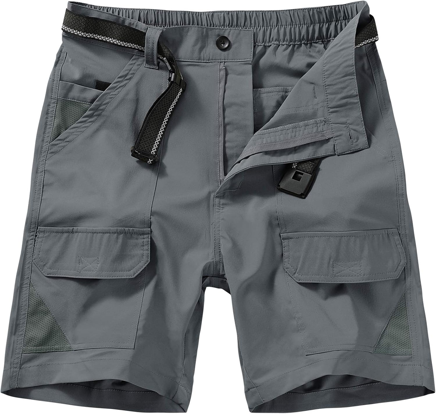 Aiegernle Women's Quick Dry Hiking Shorts, Outdoor Casual Lightweight Stretch Cargo Shorts with Multi Pockets: Clothing