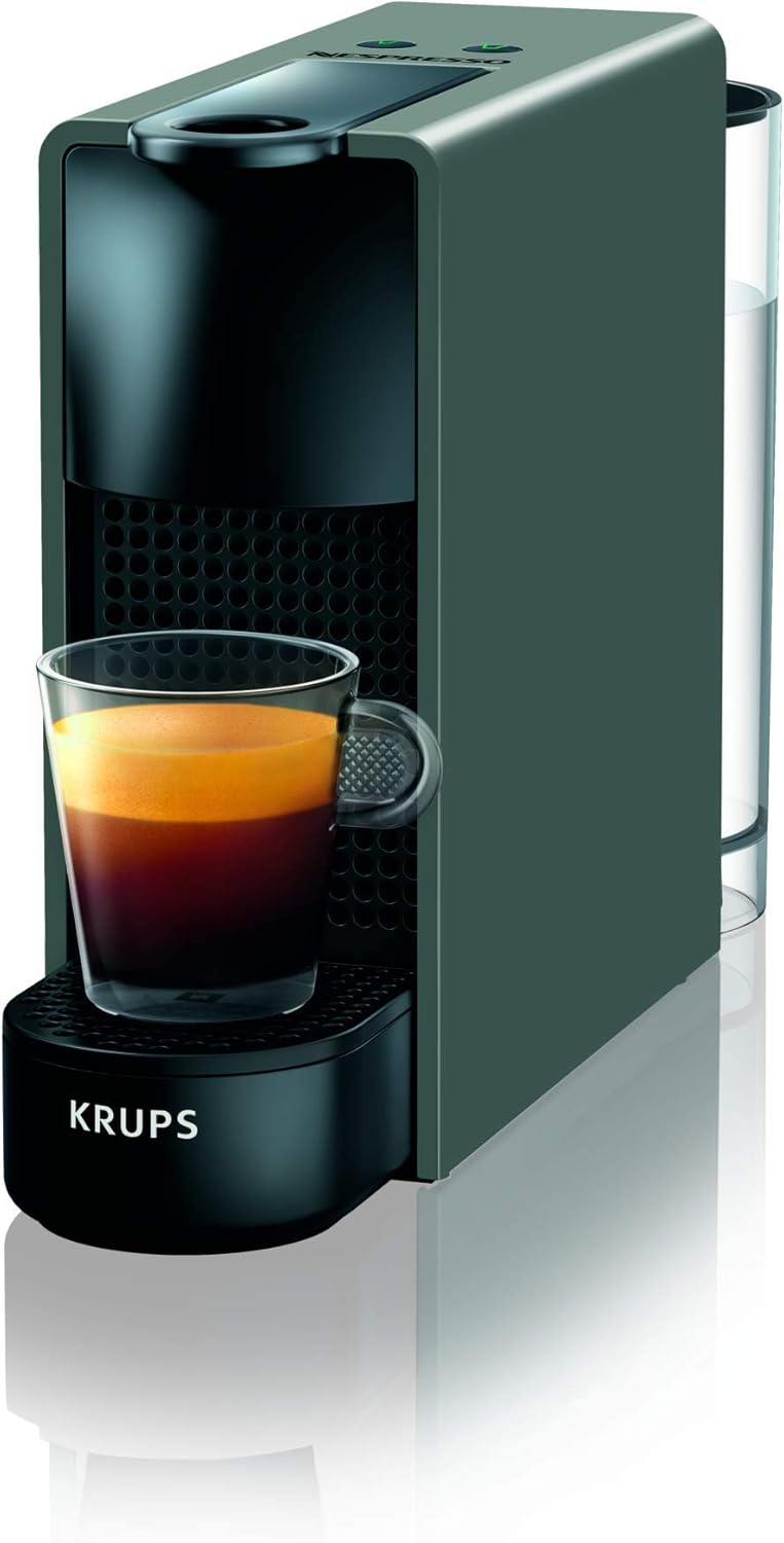 Kaffeematik - ein Tassen Kaffeemaschine, Krups Nespresso XN110B Essenza Mini Kaffeekapselmaschine