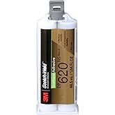 3M Scotch-Weld Urethane Adhesive DP620NS, Black, 48.5 mL Duo-Pak, 1 Each | Non-Sag, Fast-Curing, Establishes Tough Bonds, Offers Low-Temperature Flexibility