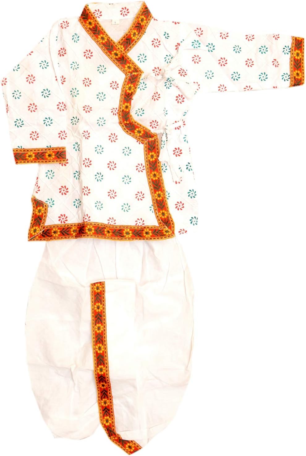 Anchal CollectionDhoti Kurta for Kids 100% Cotton 1-4 Years Boys Summer Dress
