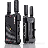 Wireless HDMI Transmitter and Receiver,1080P Full HD Wireless Video Transmission System with Loop Out,1300FT Los Range,0.05s Delay,for Streaming from DSLR,Laptop,Setop Box to TV/Projector IR Support