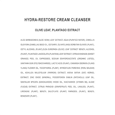hydra restore cream cleanser