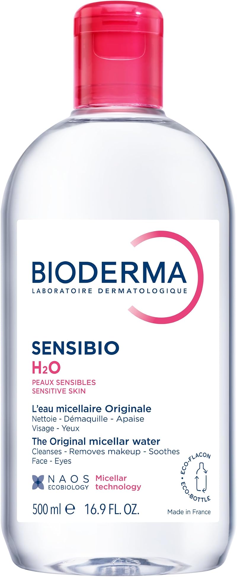 Bioderma Sensibio H2O 500 ml Facial Water Micellar Solution