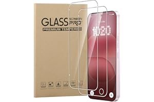 GEJEFA Screen Protector for Nothing Phone (4a)/Phone (4a) Pro, GEJEFA 2 Pack 9H Hardness Anti-Scratch HD Clear Tempered Glass