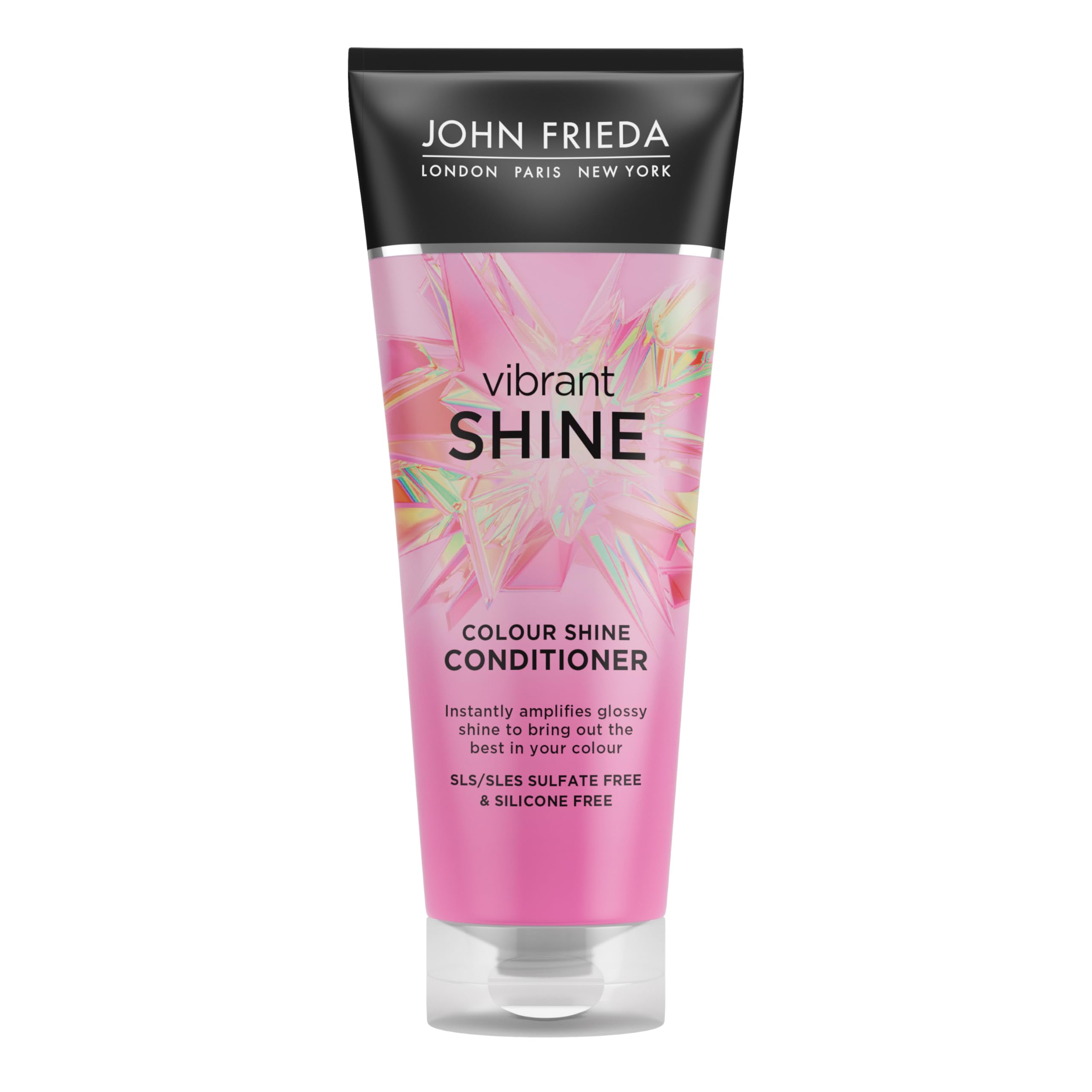 John Frieda Vibrant Shine Weightless Colour Shine Conditioner 250ml, White