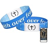 BECOMFY Customizable Bible Verse Bracelets | Adjustable Christian Faith Jewelry, Editable Link Daily Bible Verse Bracelet for Men Women Teens, Personalized Spiritual Bracelet Gift