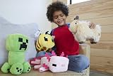 Mattel Minecraft Basic Plush Bee 8in Black Soft Doll Gift for Kids 3+ HBN41 view 2
