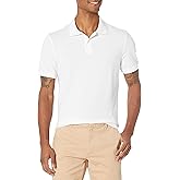 Amazon Essentials Men's Polo Shirts Short Sleeve, Slim-Fit Cotton Pique
