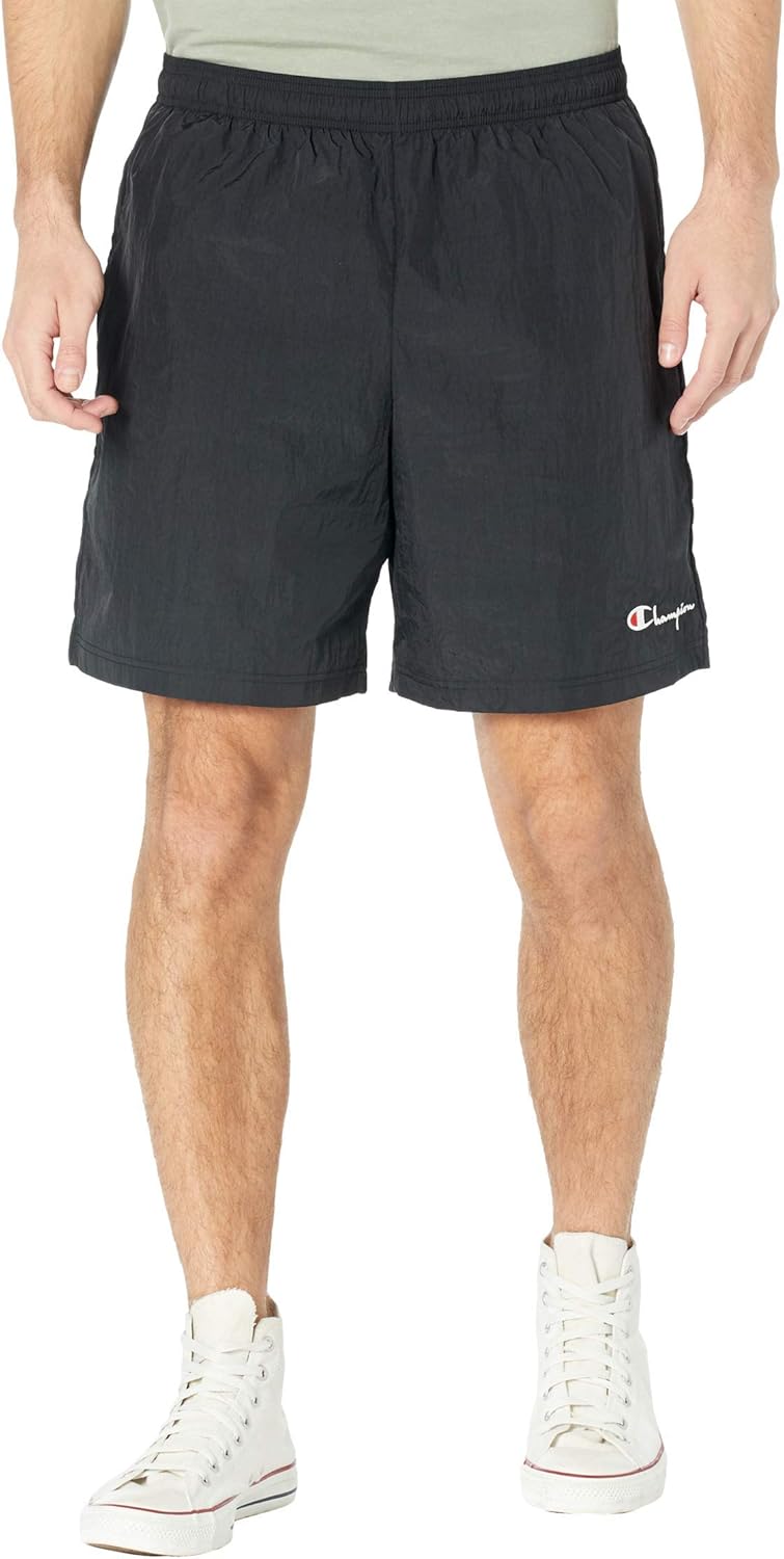 Champion Men's 6" Nylon Warm Up Shorts Fashion