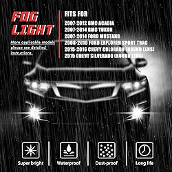 Driving Fog Lights Lamps Replacement for 07-14