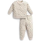 monica + andy unisex-child Organic Sporty Sweatsuit