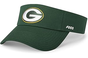 FOCO NFL Mens NFL Team Logo Visor Hat Caps