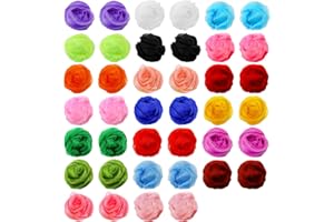 Jucoan 40 Pack Colorful Dance Scarves, 20 Colors Square Juggling Actives Scarve, 24 x 24 Inch Soft Ribbon Music Scarves Rhyth