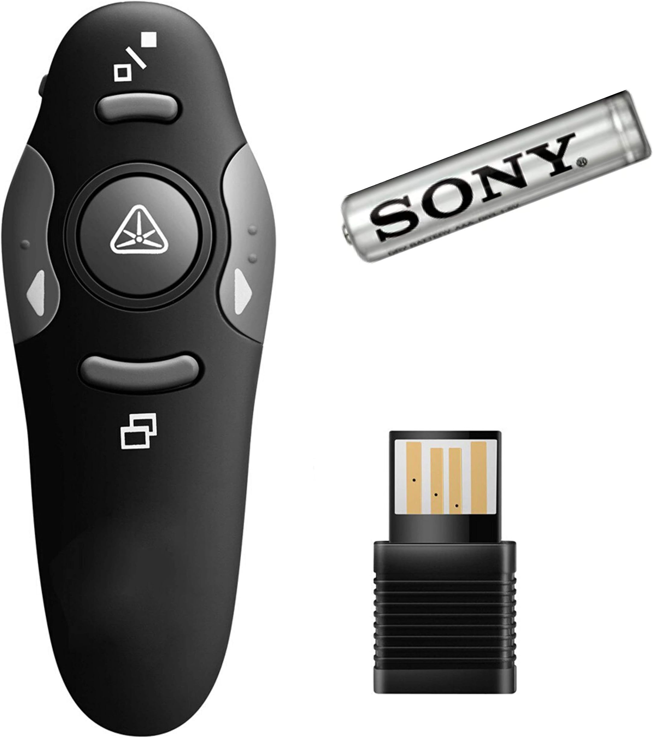 PowerPoint Presentation Clicker Wireless Presenter 2.4 GHz Remote Slide Advancer Including AAA Battery