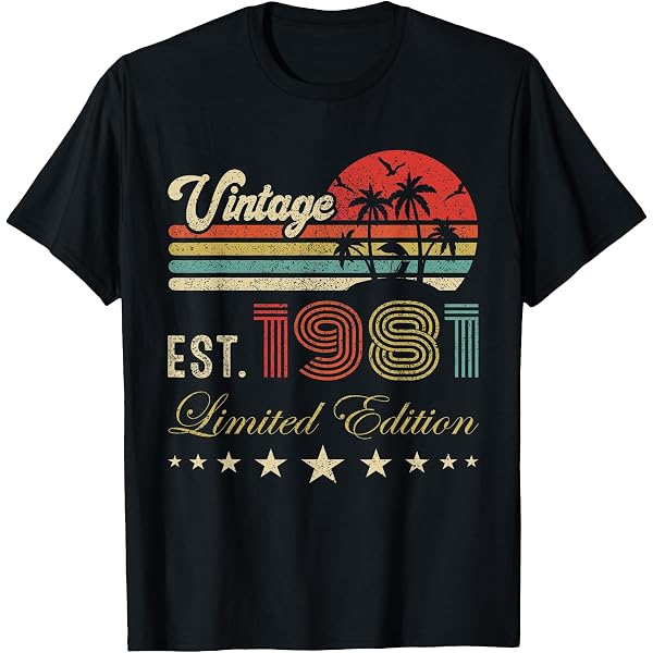Amazon.com: Vintage Est 1991 Limited Edition Classic 1991 Men and