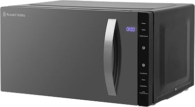 Russell Hobbs RHFM2363B 23L 800W Black Digital Microwave with Flatbed