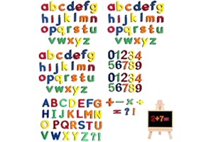 Magnetic Character Set with Letters, Numbers & Symbols – Reusable Magnetic Pieces for Organization, Labeling, and Visual Disp