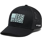 Columbia Unisex PFG Fish Flag Mesh Ball Cap
