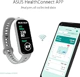 ASUS VivoWatch 5 AERO Smartwatch GPS 5ATM Waterproof Heart Rate Sp02 Battery view 6
