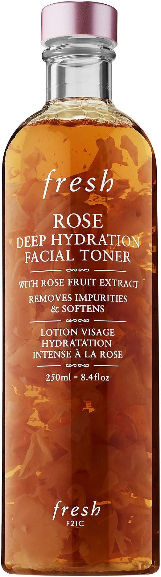 fresh rose deep hydration facial toner 100ml