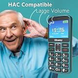 uleway Big Button Mobile Phone for Elderly Dual Sim HAC SOS Emergency view 6