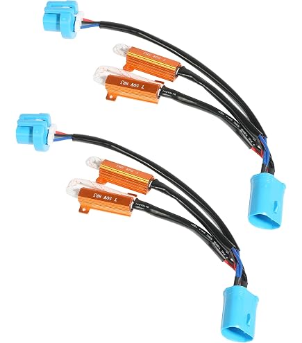 Car & Truck HVAC Blower Module & Resistor LED Resistor Kit Anti-Flicker ...