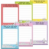 12PCS Novelty Sticky Notes Sarcastic Pads Funny Post It Notes for Work Fun Office Supplies Gifts for Coworkers Teacher Nurse Hilarious Humor Employee Appreciation Gifts Sleazy Greetings Memo Notepads