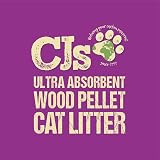 CJ's Premium Cat Litter Ultra Absorbent Wood Pellets 30 L Biodegradable view 3