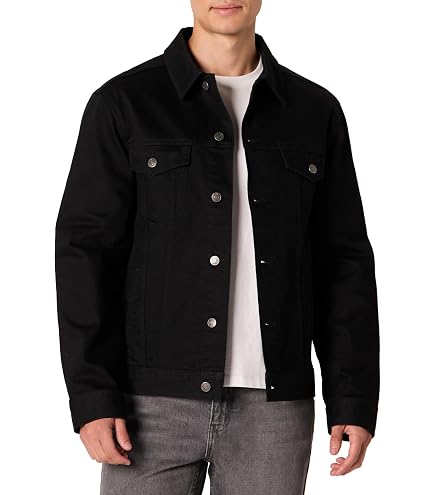 Levi's Men's Trucker Jacket - Dark Horse - S at Amazon Men's
