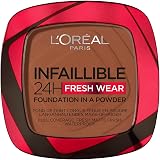 L’Oréal Paris Infallible 24H Fresh Wear Foundation Powder 365 Deep Amber