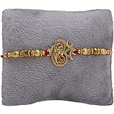Riddhika Ventures Brother Rakhi with Greeting Card | Rakhi Gifts for Brother, Sister, Bhaiya, Bhabhi for Indian Raksha Bandhan Festival (K15)