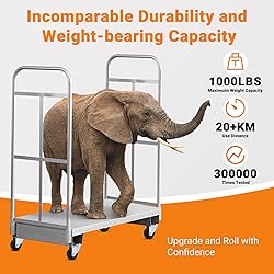 W B D WEIBIDA 3 inch Heavy Duty Swivel Casters Load