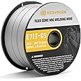H HZXVOGEN E71T-GS .030''Gasless Flux Core MIG Welding Wire for Steel - 2.2 Pound Spool