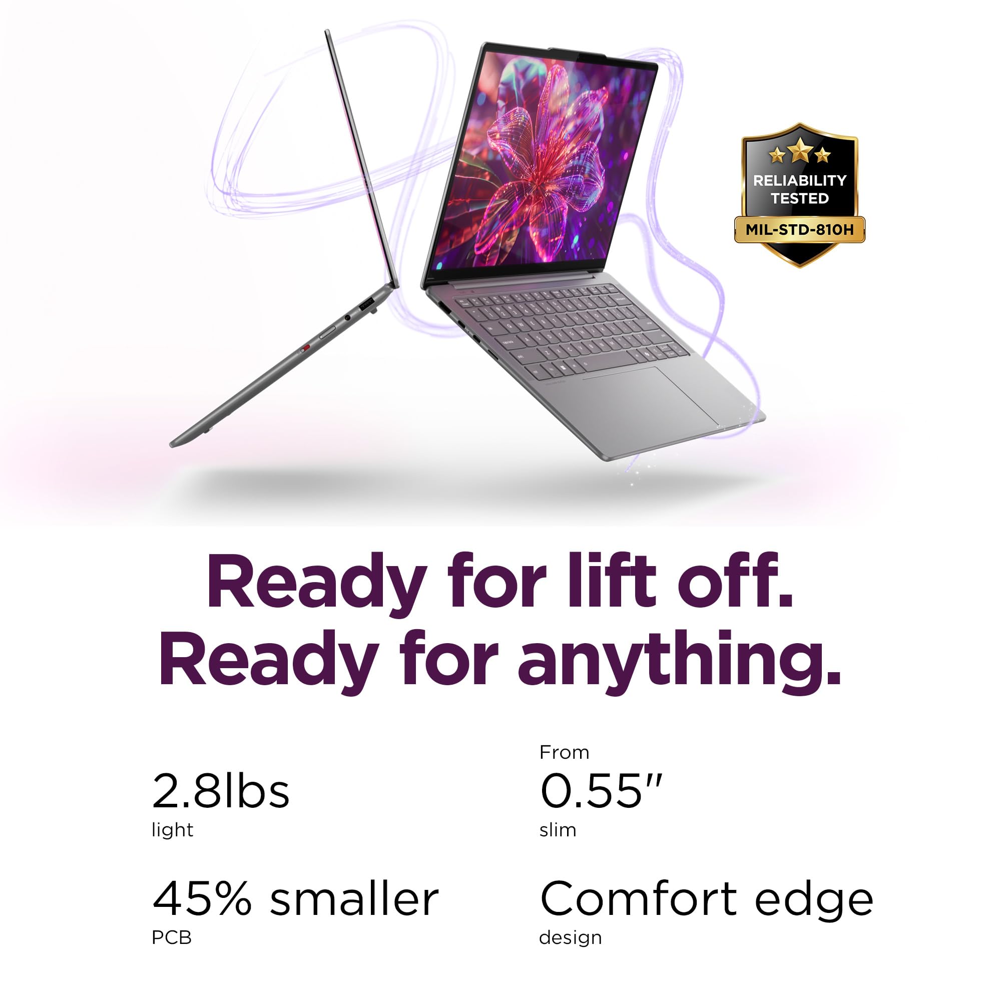 Lenovo Slim 7i Aura Edition - 2025 - Copilot+ PC - Core Ultra 7 Processor 256V - 14