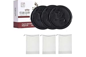 Black & Thick Hair Shampoo Bar,He Shou Wu for Hair Growth - Black Shampoo Bar with Polygonum Multiflorum, Volumizing & Scalp 