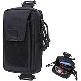 Backpack Strap Pouch,Shoulder Strappouch,Practical Tactical Pouches,Small Tactical Backpack Accessories,Gadget Storage Bag,Suitable for Camping,Travel,Vacation