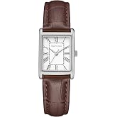 Roberto Marino RM1702 Women&rsquo;s Watch &ndash; Japanese Quartz, Leather Strap, 3 ATM Water Resistant, Vintage Dress Style