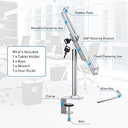 AboveTEK Anti Theft Locking Tablet Stand Holder