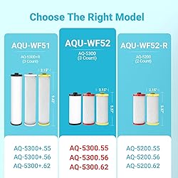 AQUA CREST WF52 Replacement for Aquasana® Under