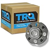 TRQ Rear Wheel Bearing & Hub Assembly with ABS Sensor Compatible with 1998-2002 Honda Accord
