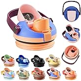 Replacement Lid for Owala FreeSip Sway 30 oz & 40 oz Water Bottle and Tumbler 40 oz, One Button Water Bottle Top Replacement Cap Compatible with Owala Freesip Sway Cup , Leakproof Lids Accessory