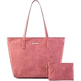 Montana West Tote Bags Vegan Leather Purses and Handbags for Women Top Handle Ladies Shoulder Bags