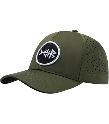 Chapeau De Pêche Rapala Snapback Noir Olive - Neuf Avec étiquettes - été