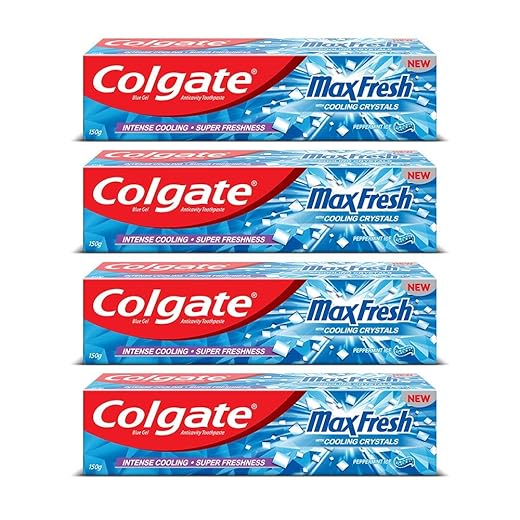 Colgate Max Fresh Anti-Cavity Toothpaste (Pack of 4)