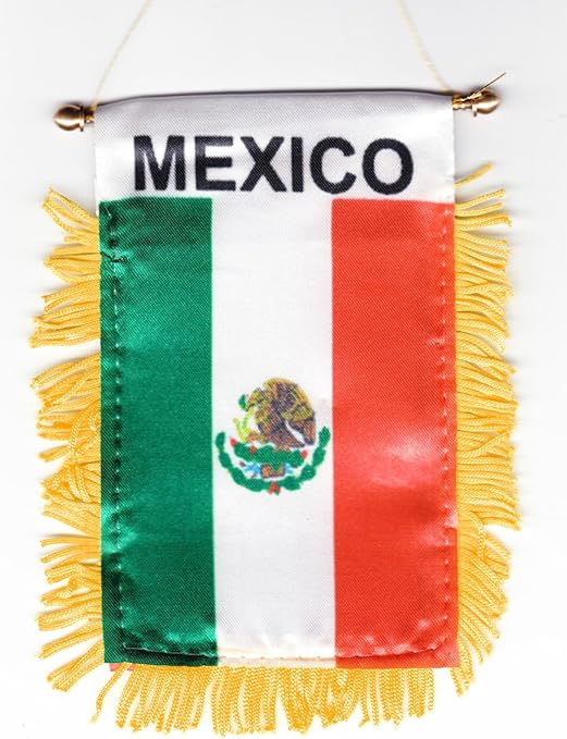 Amazon Com Mexico Window Hanging Flag Garden Outdoor