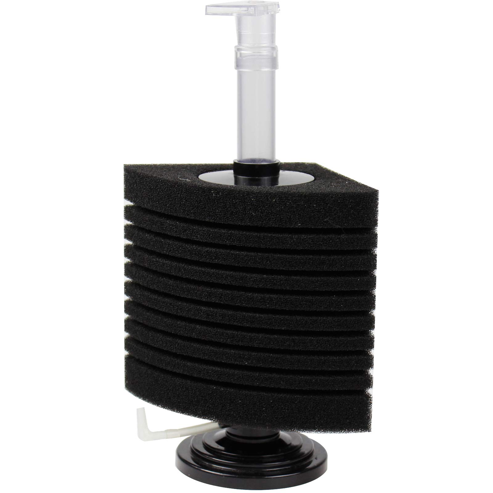 Photo 1 of AQUANEAT Aquarium Bio Corner Sponge Filter, for Breeding Shrimp Nano Fish Tank, up to 90Gal