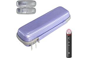 JiangJiangBao EVA Case for Medicube Age-R Booster Pro Device, Hard Carrying Case Compatible with Age-R Booster Pro 6-in-1 Device & Accessories, Drop-Proof Wear-Resistant, Case Only (Purple)