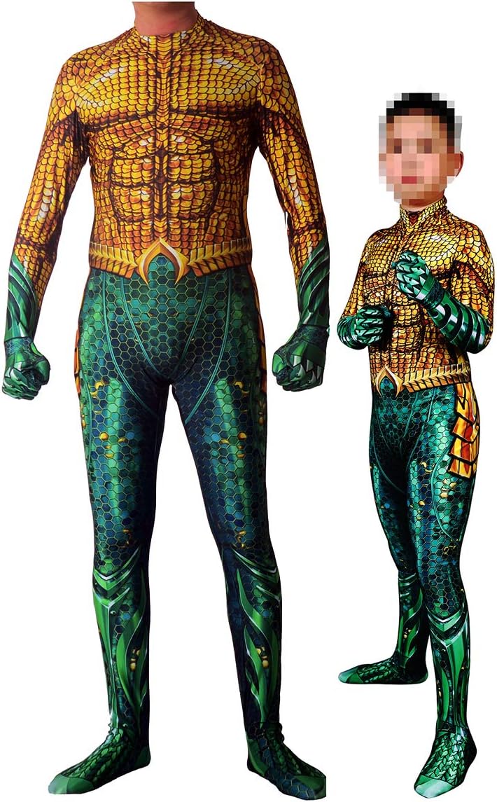 Superhero Cosplay Jumpsuit Justice Superhero Costume Halloween 3D Spandex Zentai